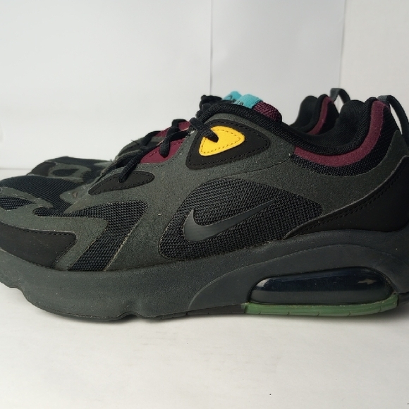 Nike Air Max 200 Bordeaux Sneakers,Men Size 9 - Picture 1 of 9